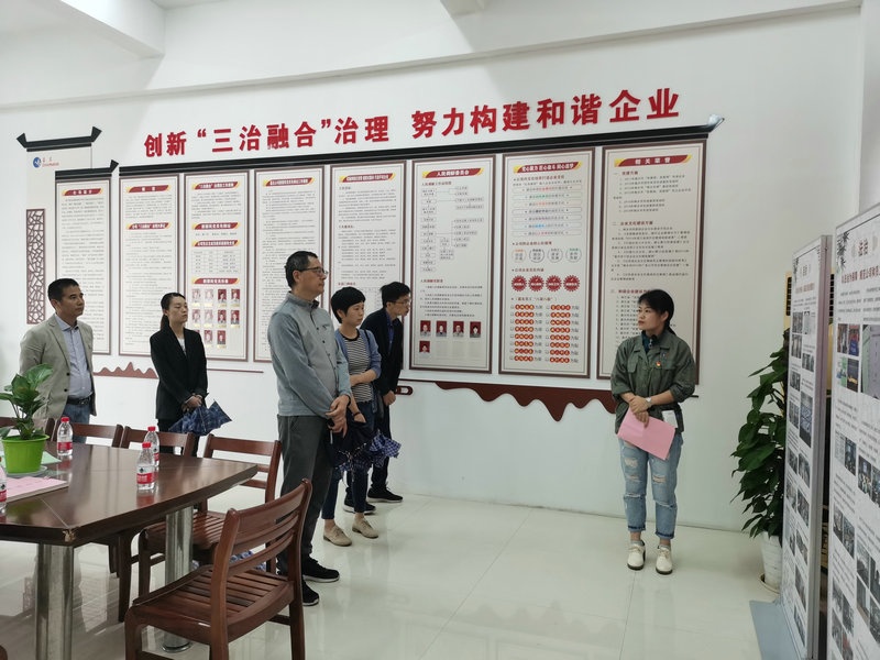 市“三治融合”建设事情验收组莅临八达国际检磨练收_集团动态_新闻中心_八达国际