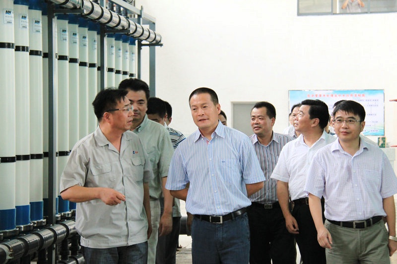 市委书记卢跃东等向导来公司调研节能减排事情_集团动态_新闻中心_八达国际